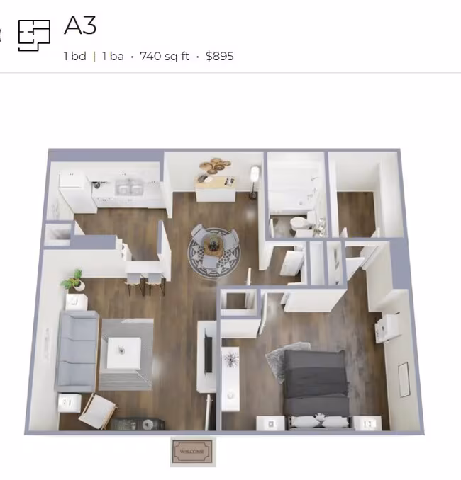 Unit 236 236 floor plan